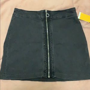 Black Denim Skirt Size 12